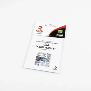 Jusqu'à Épuisement Des Stocks Red Fox Studio QS-24011 USA License Plates Volume 1