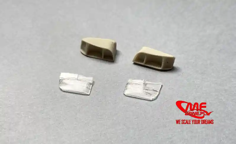 MF-Zone TK2482 Ford Sierra Cosworth 4x4 Front Lights (For D.Modelkits) Offre Limitée