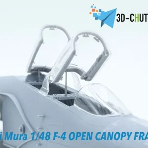 3D-CHUTE EXPERT 0420118 McDonnell Douglas F-4 Phantom - Air Force Canopy Frame Open (for Zoukei Mura Kits) Prix Choc