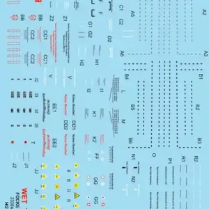 Petit Prix HGW Models 232043 Fw190D-9 - Stencils