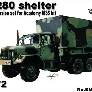 Prix Choc Balaton Modell BM7248 S-280 shelter for Academy M35 kit