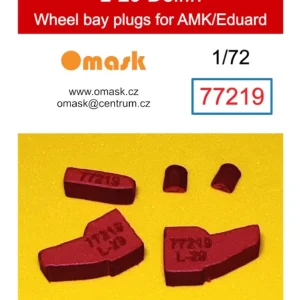 Omask 77219 L-29 Delfin Wheel Bay Plugs (For AMK/Eduard) Pas Cher