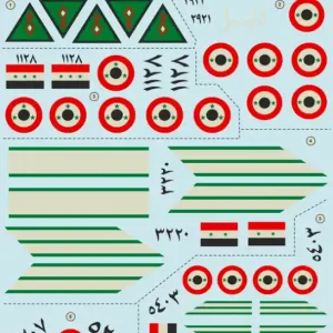 Print Scale 48-090 MiG-19s and MiG-21s of the Arab Air Force Part 1 Haute Qualité