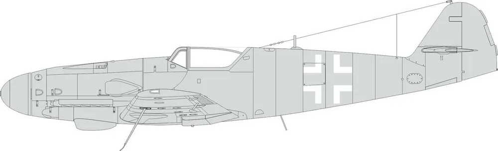 Eduard EX985 Bf 109K National Insignia EDUARD Achat Immédiat