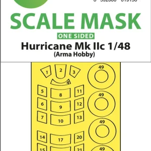 Art Scale Kit M48155 Hawker Hurricane Mk.II One-Sided Express Mask For Arma Hobby Usine Directe