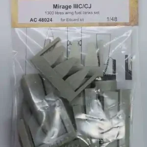 Petit Prix Armycast AC48024 Mirage IIIC/CJ 1300 litres underwing fuel tanks set