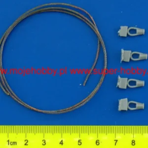 DISCONTINUED KARAYA TCR3506-old TC’s modern Russian tanks w/ resin cast ends (4 pcs.) Haute Qualité