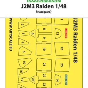 Marque Art Scale Kit M48120 J2M3 Raiden double-sided express