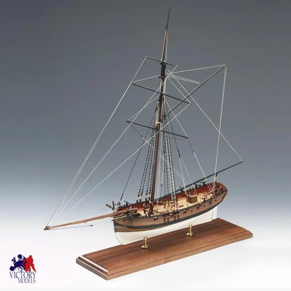HM CUTTER - LADY NELSON 1/64e Maquette en bois Amati. Offre Limitée