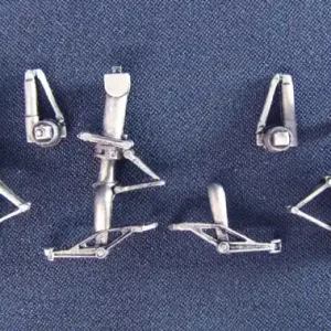 Top Vente Scale Aircraft Conversions 48013 Saab J-35 Draken - Landing Gear (designed to be used with Eduard kits and Hasegawa kits)
