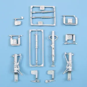 Scale Aircraft Conversions 48433 McDonnell F-4 E/G Phantom II - Landing Gear (designed to be used with Meng Models kits) Réduction