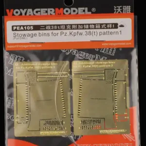 Dernière Chance VoyagerModel.Co.Ltd PEA105 Stowage Bins for Pz.Kpfw.38 t Pattern 1