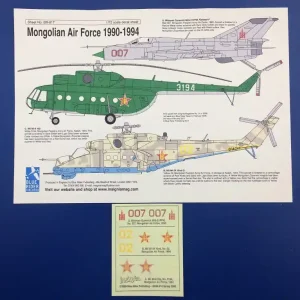 Blue Rider Publishing BR817 Mongolian Air Force Top Vente