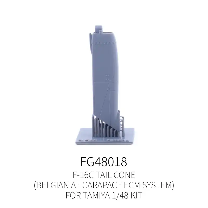 Dernier Modèle Galaxy-Model FG48018 F-16C Tail Cone (Belgian AF Carpace ECM System) (For Tamiya Kit)
