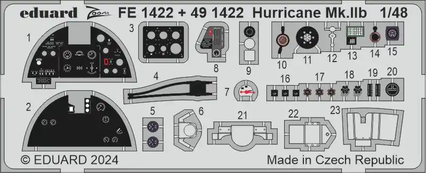 Paiement Sécurisé Eduard FE1422 Hurricane Mk.IIb ARMA HOBBY