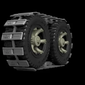 Certifié PanzerArt TR35-029 Snow&Mud tracks for German 3 axle trucks
