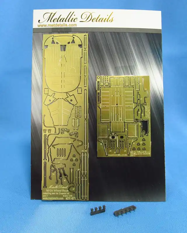 Metallic Details MDR4871 Mil Mi-24 V/VP - wheel bays (designed to be used with Zvezda kits) Offre Limitée