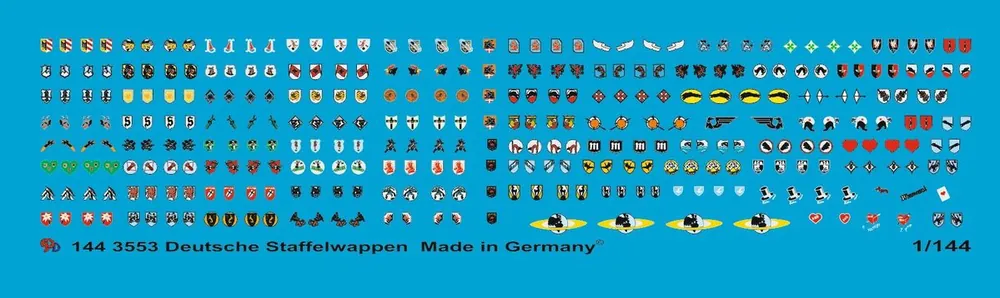 Acheter En Ligne Peddinghaus-Decals 3553 German Airforce Unit Badges