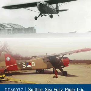 Meilleure Vente Dutch Decal 48077 Beaver, Spitfire, Harvard, Piper L-4, Beaver KLu en Kroonduif