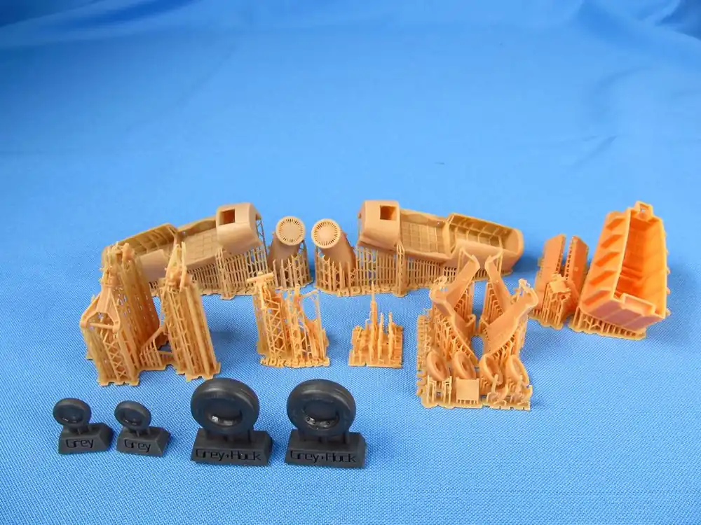 Petit Prix Metallic Details MDR48224 Grumman C-2 A Greyhound - Landing Gears and Bays Set (designed to be used with Kinetic Model kits)