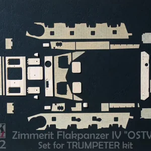 Atak Model 35052 Zimmerit Flakpanzer IV Ostwind (for Trumpeter kits) Jusqu'à Épuisement Des Stocks