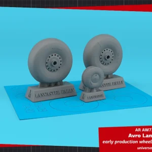 Top Vente Armory Models Group AW72429 Avro Lancaster Early Production Wheels With Weighted Tyres - Universal Set