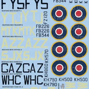 Kits World 132106 North American Mustang III/IV - RAF Aces Satisfait Ou Remboursé