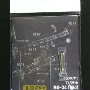 Meilleur Prix Pontos Model 35007P1 MG-34 Mid Metal Barrel