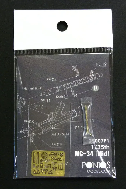 Meilleur Prix Pontos Model 35007P1 MG-34 Mid Metal Barrel