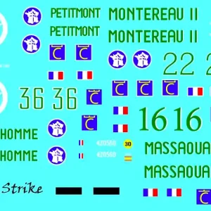 Braille Strike 72101 Sherman 501RCC Livraison Express