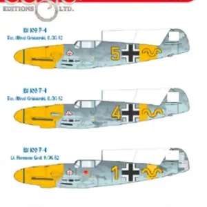 Eagle Editions D64-72 Graf & Grislawski Part 1, Bf 109 F-4s Prix Bas