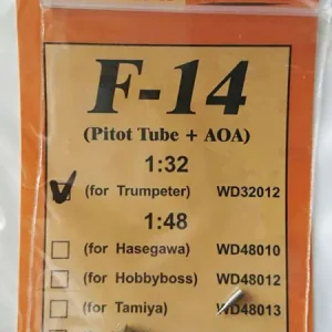 Expédition Rapide WandD STUDIO WD32012 F-14 Pitot Tube with AOA
