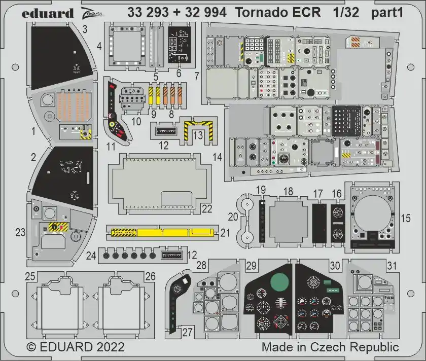 Eduard 33293 Tornado ECR Italeri Offre Du Jour
