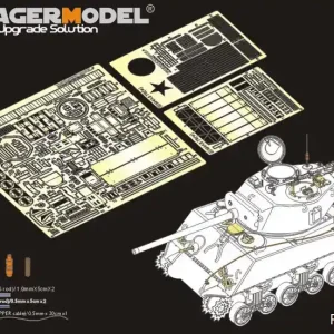 Marque VoyagerModel.Co.Ltd PE351023 WWII US M4A3 76w Mid Tank Basic