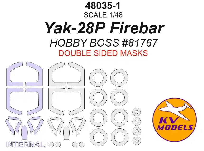 Acheter En Ligne KV Models 48035-1 Yak-28 P Firebar