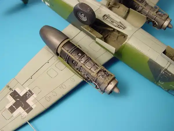 Aires 4205 Ar 234B detail engine set Hasegawa Affaire À Saisir