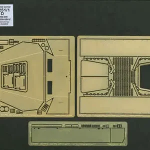 Quantité Limitée Aber 35171 Sd.Kfz. 251/1 Ausf D.-vol.5-add.set-Upper armour (DRA)