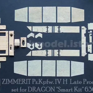 Atak Model 35045 Zimmerit Sd.Kfz.161/1 PzKpfw IV II Late version for Dragon "smart kit" 6300 Réduction