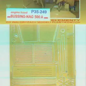Retour Gratuit Part P35-249 Bussing-NAG 500 A Engine Hood IBG