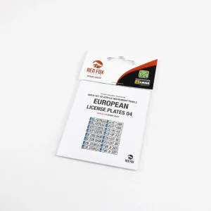 Red Fox Studio QS-24017 European License Plates Volume 4 Commander Vite