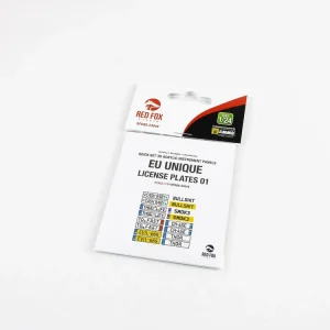 Red Fox Studio QS-24019 Unique License Plates Volume 1 (EU form) Prix Bas
