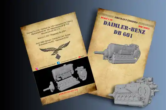 Expédition Rapide Print Scale PSR48024 Daimler-Benz DB 601