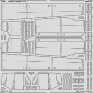 Eduard 36487 Jagdtiger fenders HOBBY BOSS Prix Réduit