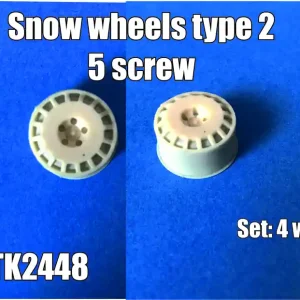 Haute Qualité MF-Zone TK2448 Snow wheels type 2, 5 screw