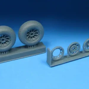 Barracuda Studios R48500 P-51 Mustang Block Tread Mainwheels Satisfait Ou Remboursé