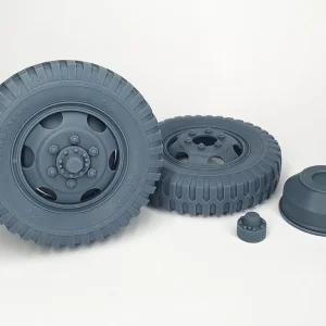 Achat Immédiat Pimp My Miniatures 16s-066 M3 Halftrack - Early Front Wheels (Weighted) Type 1