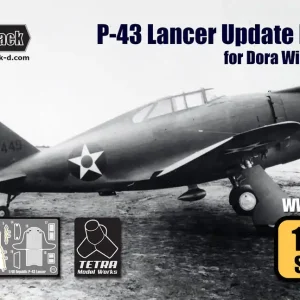 Wolfpack Design WW48025 Republic P-43 Lancer - Update PE Set (for Dora Wings Kits) Seulement Aujourd'hui