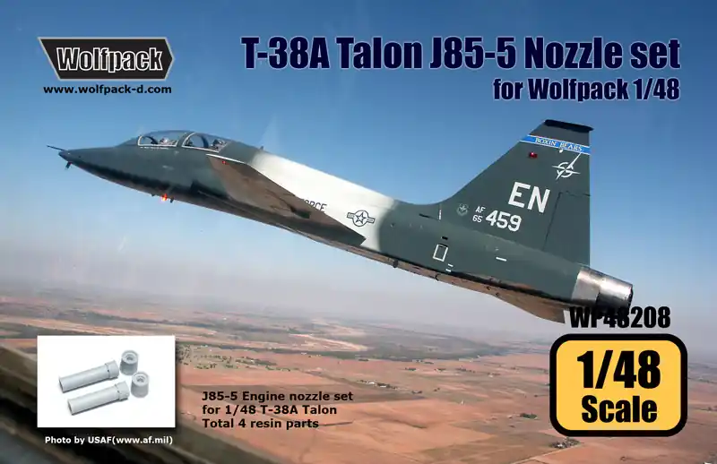 Acheter En Ligne Wolfpack Design WP48208 Northrop T-38 A Talon - J85-5 Engine Nozzle Set (for Wolfpack Kits)