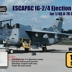 Prix Cassé Wolfpack Design WP48159 LTV A-7 K - ESCAPAC IG-2/4 Ejection Seats (for Hobby Boss Kits)