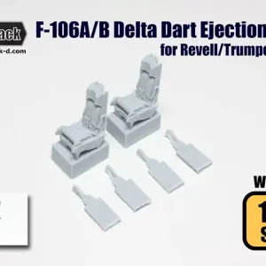 Offre Exclusive Wolfpack Design WP48212 Convair F-106 A/B Delta Dart - Ejection Seat Set (for Revell / Trumpter Kits)